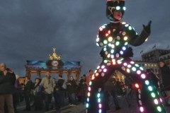 STILTLIFE in actie tijdens het Berlin Festival of LIghts.